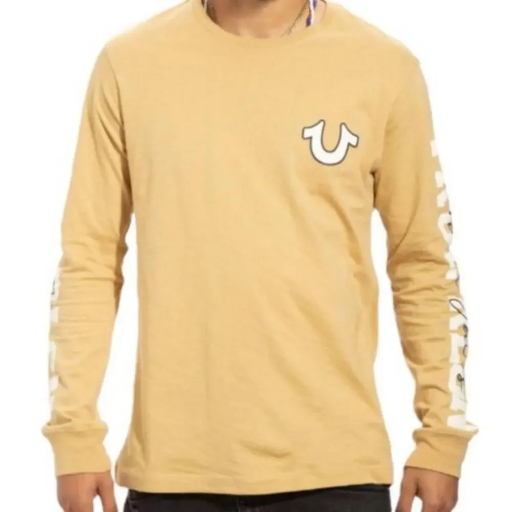 True religion tan long sleeve